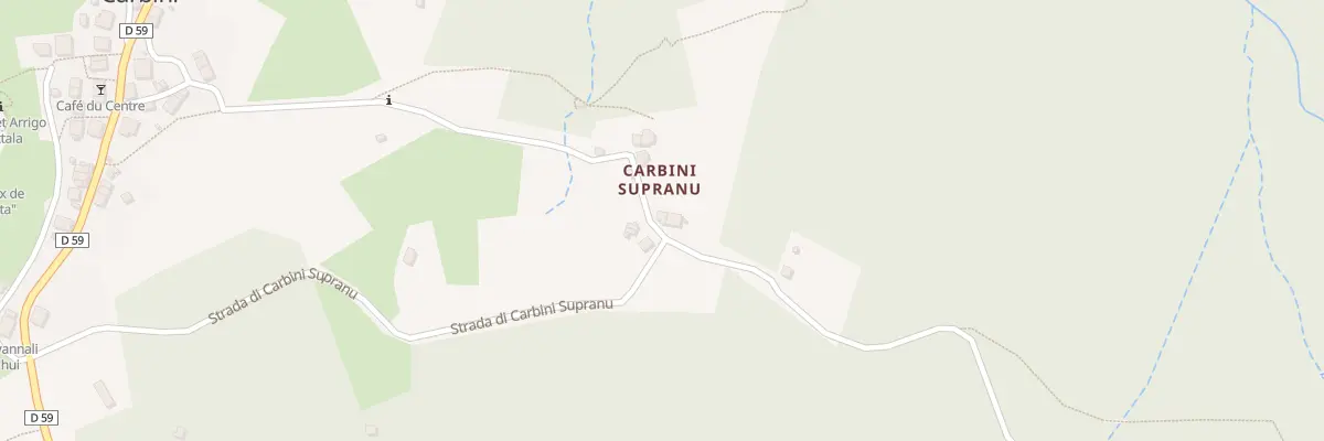Plan du 5043 Carbini Soprano à Carbini