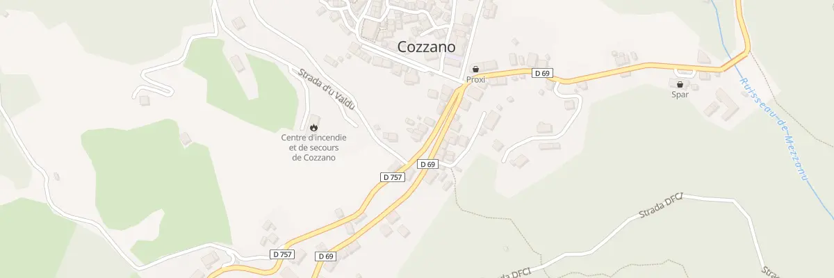 Plan du 5076 Parata à Cozzano