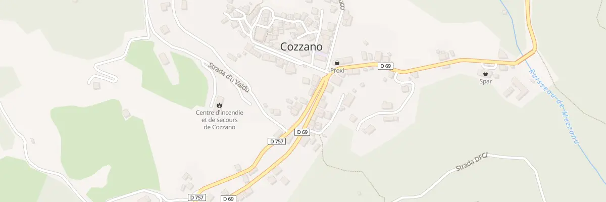 Plan du 5074 Parata à Cozzano
