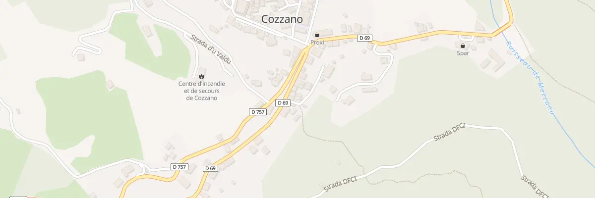 Plan du 5082 Parata à Cozzano