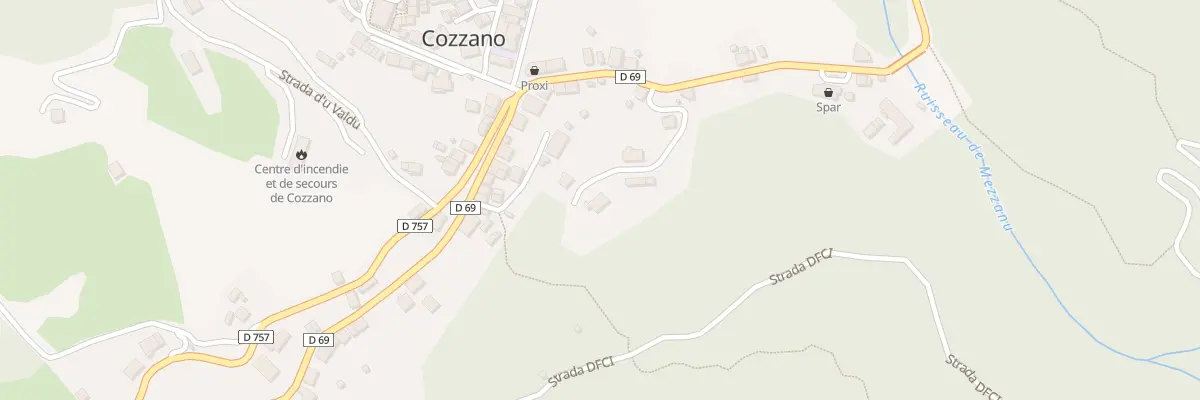 Plan du 5173 Scaffaccia à Cozzano