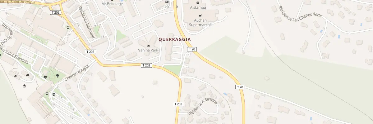 Plan du 449 Rte du Calvaire à Corte