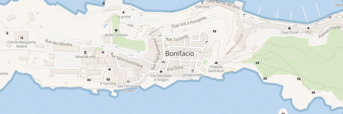 Plan du 3 Rue Archivolto à Bonifacio
