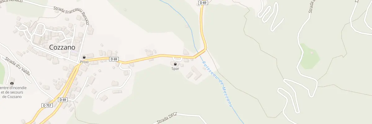 Plan du 5117 Noce à Cozzano