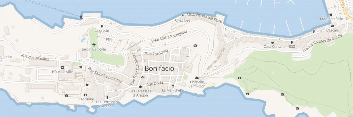 Plan du 5 Rue des Deux Empereurs à Bonifacio