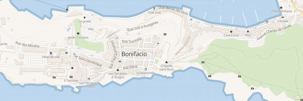 Plan du 3 Rue du Corps de Garde à Bonifacio