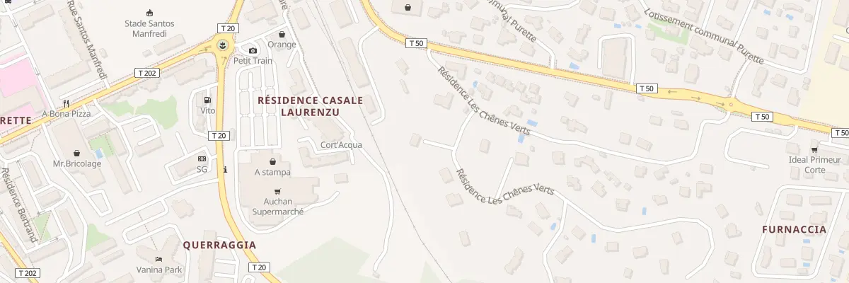 Plan du 3 Res Les Chênes Verts à Corte