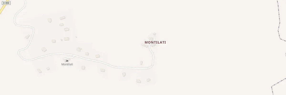 Plan du 5140 Montilati à Figari