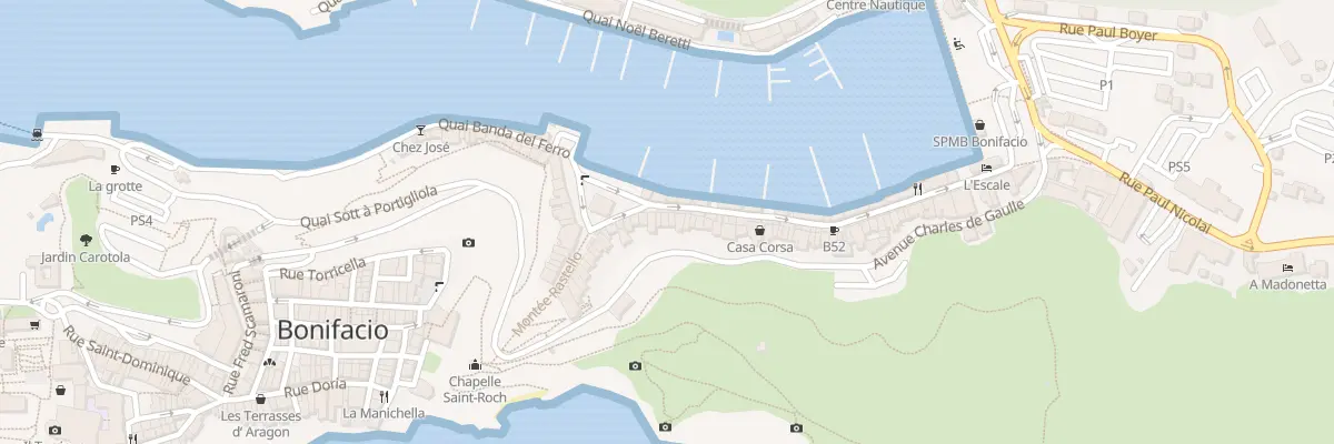 Plan du 83 Quai Jérôme Comparetti à Bonifacio