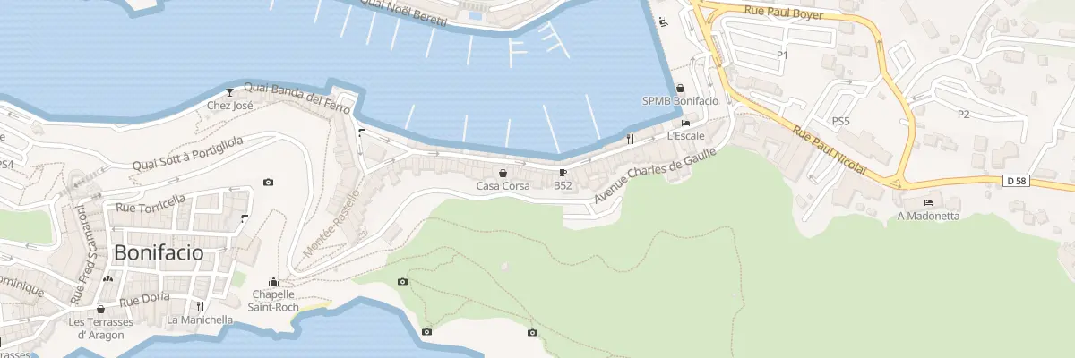 Plan du 51 Quai Jérôme Comparetti à Bonifacio