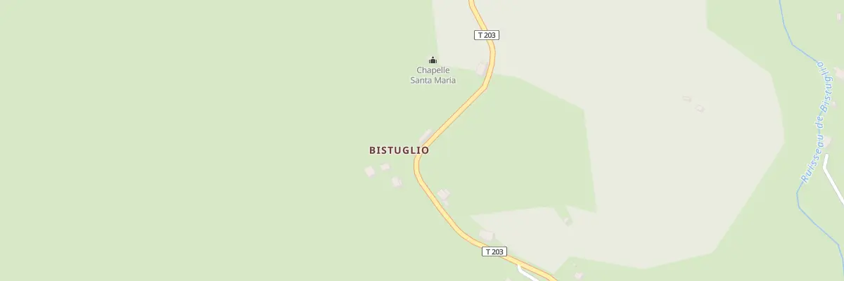 Plan du 55 Bistuglio à Tralonca