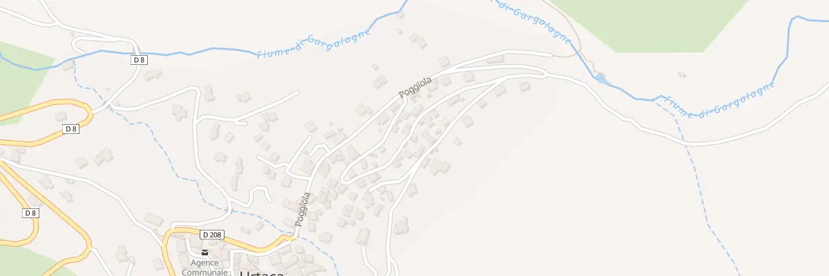 Plan du 5019 Poggiola à Urtaca