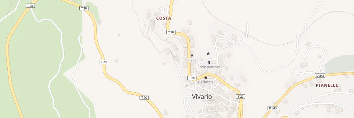 Plan du 5138 Pujola à Vivario