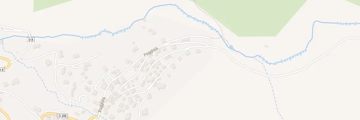 Plan du 58 Qua Pughjola à Urtaca
