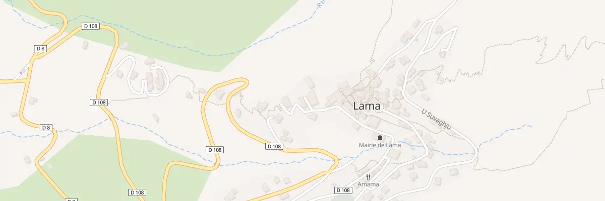 Plan du 153 Qua U Suttanacciu à Lama