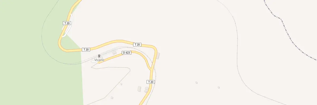 Plan du 5020 Costa à Vivario