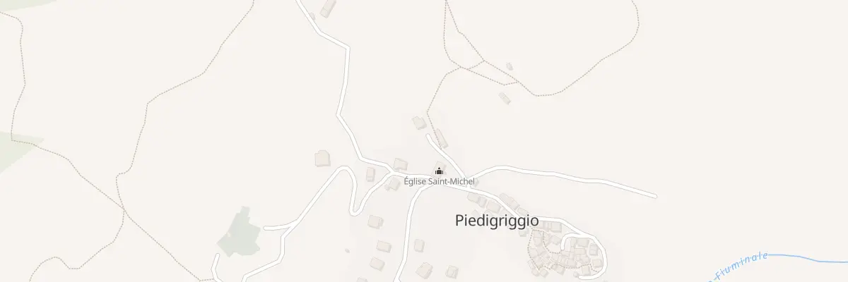 Plan du 5001 Spiccia Soprana à Piedigriggio
