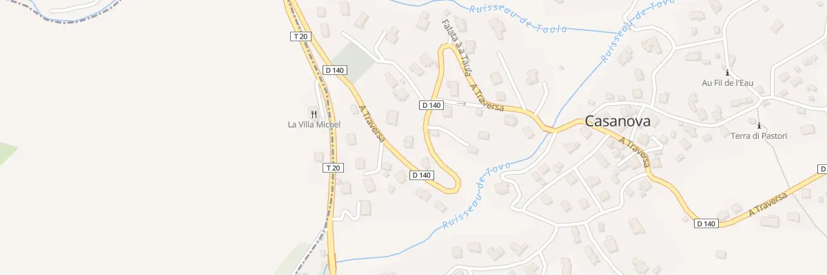 Plan du 5082 Piana A Taola à Casanova
