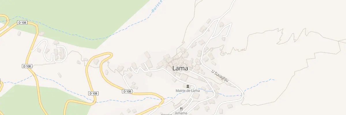 Plan du 5043 Lama à Lama