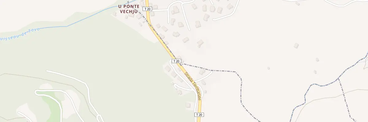 Plan du 5080 Tovo à Santo-Pietro-di-Venaco