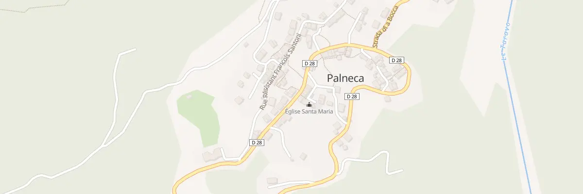 Plan du 5041 Palneca à Palneca