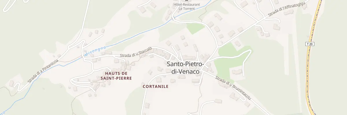 Plan du 5051 Saint Pierre à Santo-Pietro-di-Venaco