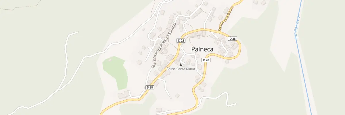 Plan du 5043 Palneca à Palneca