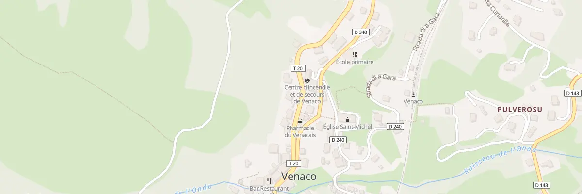 Plan du 5163A Saint Michel à Venaco