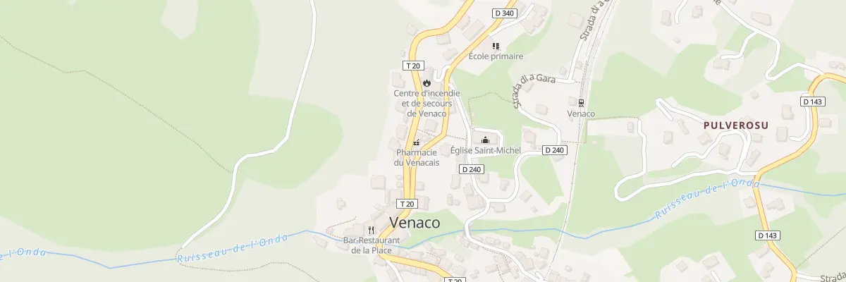 Plan du 5166 Campo Vecchio à Venaco
