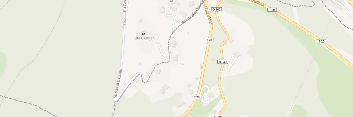 Plan du 5424 Brischese à Venaco