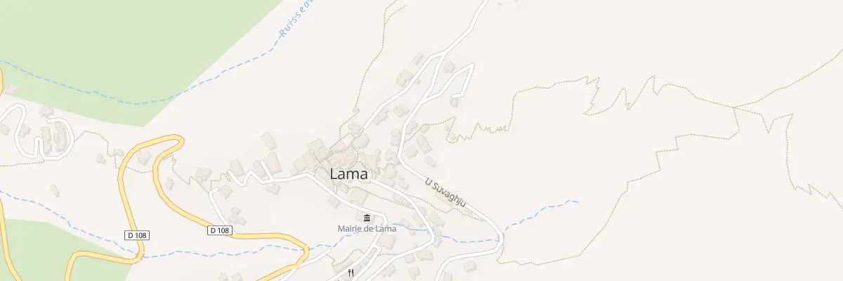 Plan du 5061 Lama à Lama