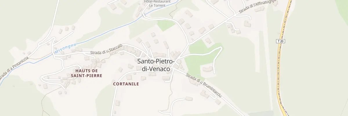 Plan du 5058 Saint Pierre à Santo-Pietro-di-Venaco