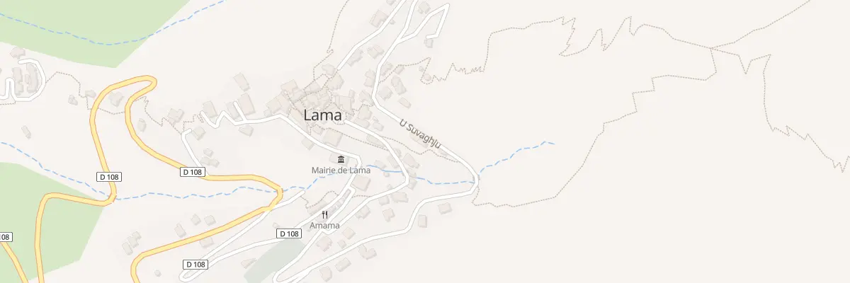 Plan du 56 Qua U Guadellu à Lama