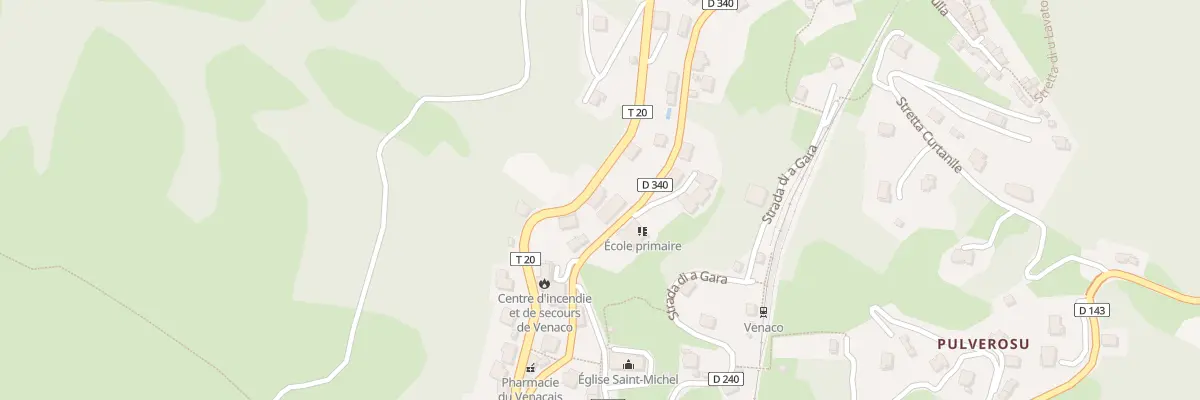 Plan du 5191A Aggeri à Venaco