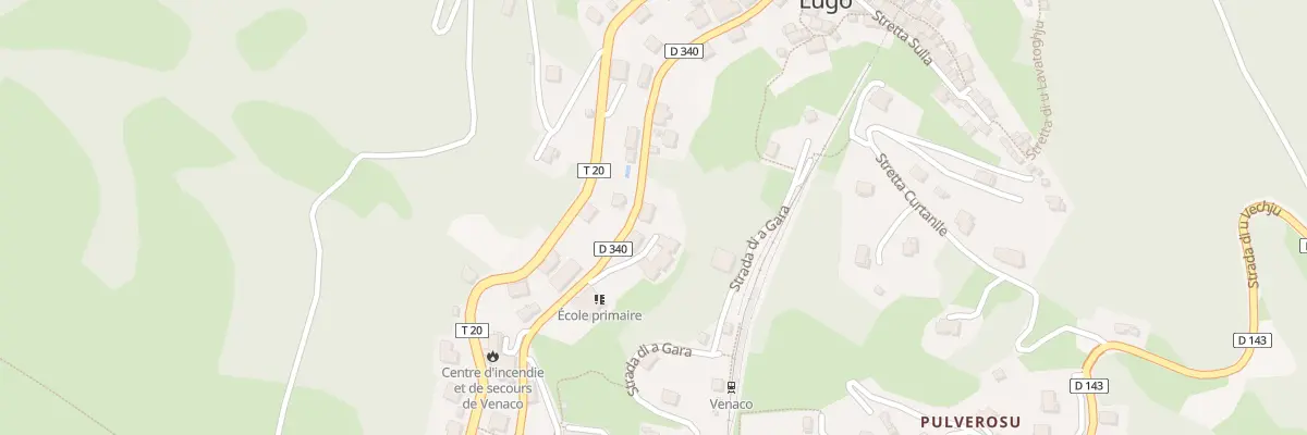 Plan du 5203 Lugo à Venaco