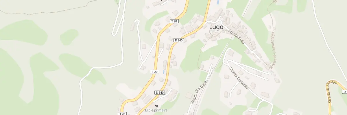 Plan du 5314 Lugo à Venaco