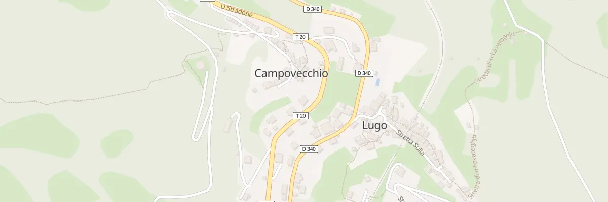 Plan du 5224 Cortanile à Venaco