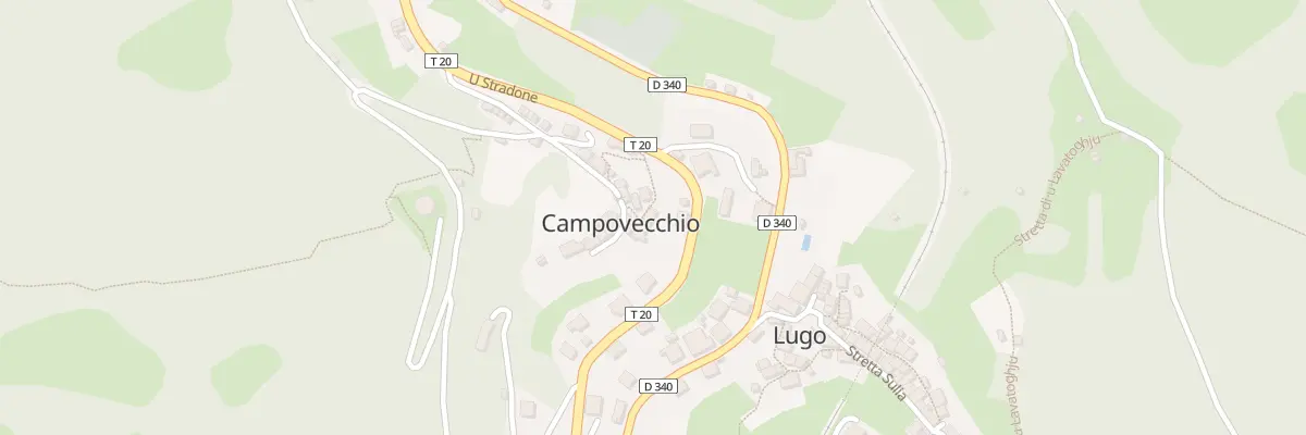 Plan du 5214 Campo Vecchio à Venaco