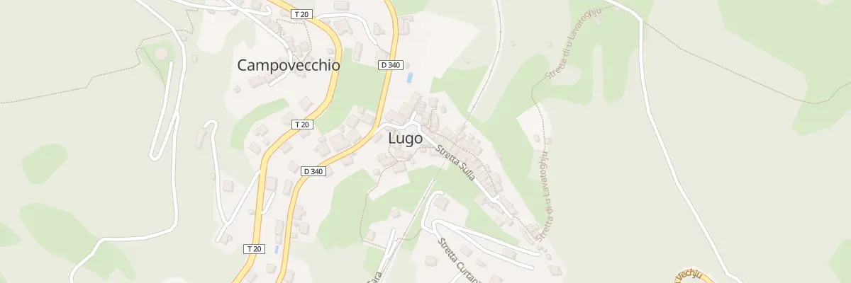 Plan du 5294 Lugo à Venaco