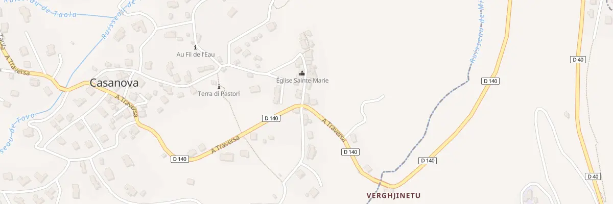 Plan du 5062 Castagneto à Casanova