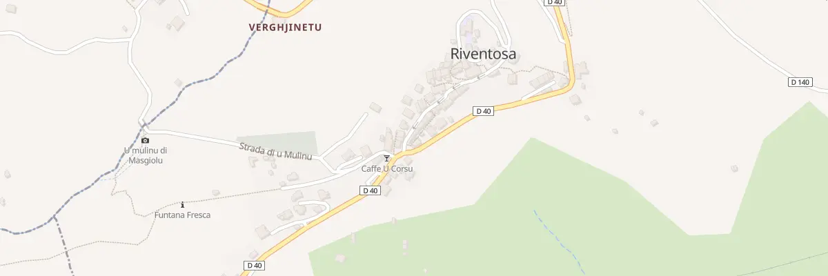 Plan du 3 Qua Aghja A U Corsu à Riventosa