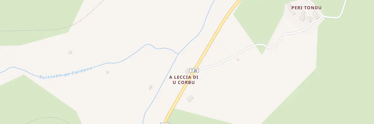 Plan du 6148 Rte Strada Territuriale 20 à Omessa