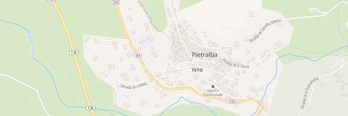 Plan du 5119 Teto à Pietralba