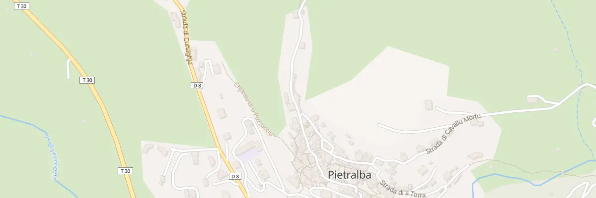 Plan du 5013 Teto à Pietralba