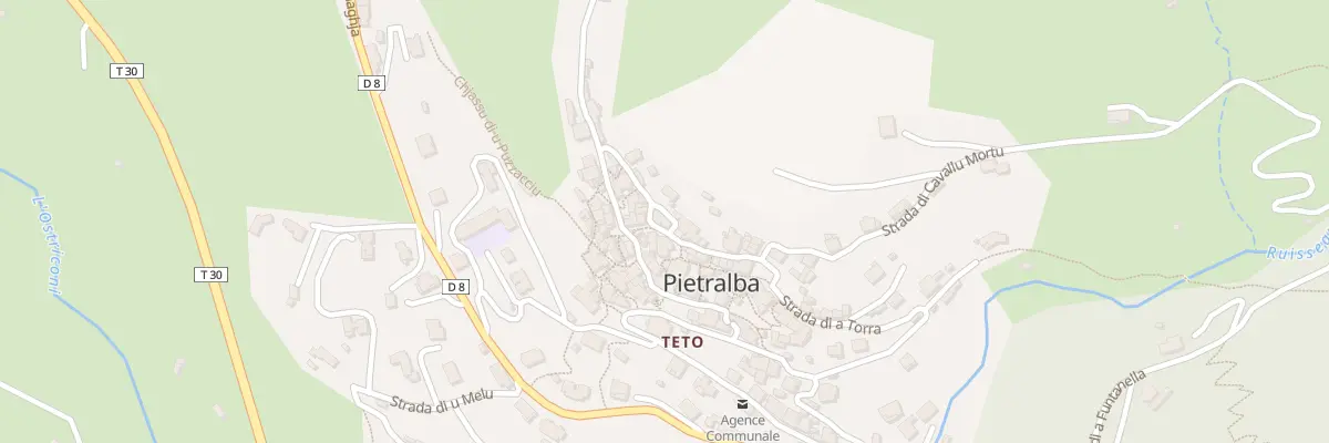 Plan du 5034 Teto à Pietralba