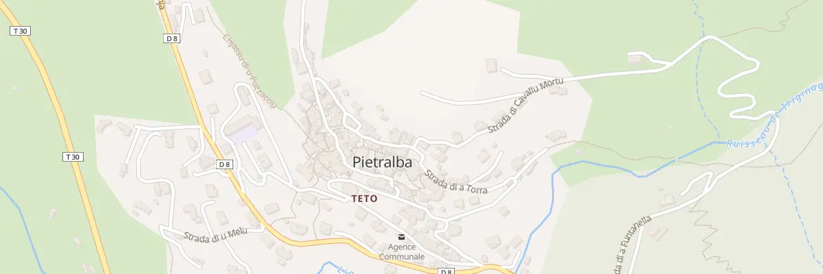 Plan du 5040 Teto à Pietralba