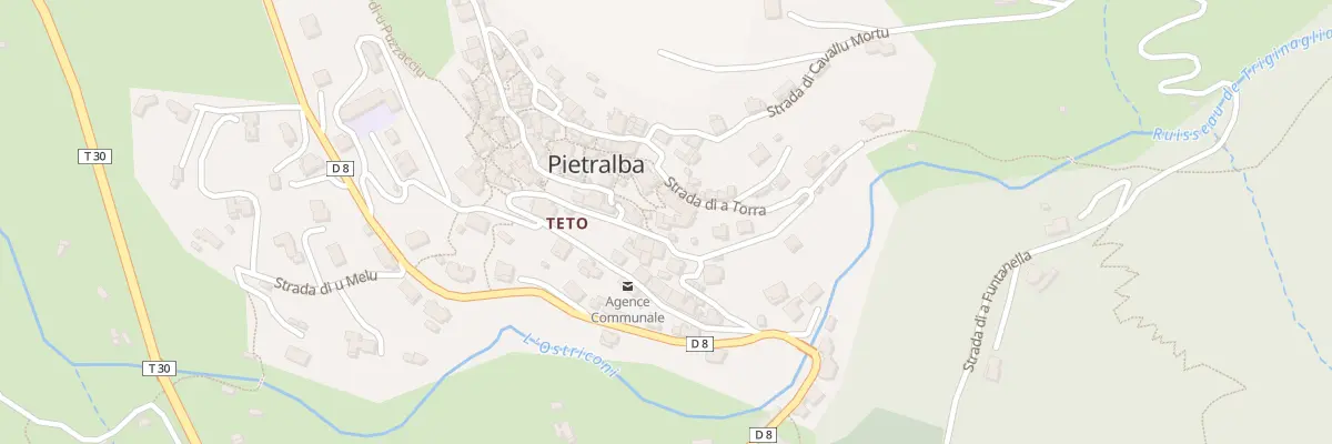 Plan du 6 Che Chjassu Di U Casone à Pietralba