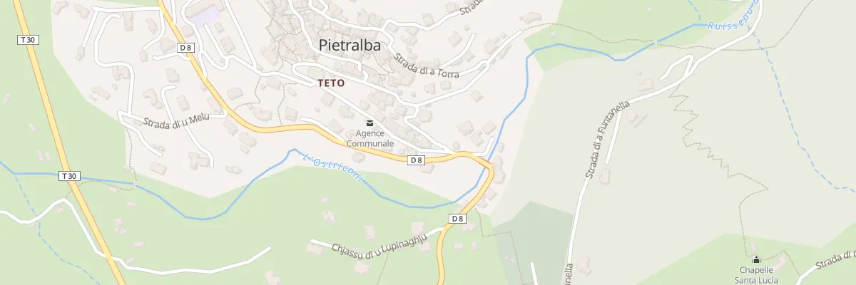 Plan du 1 Che Chjassu Di U Tighjale à Pietralba