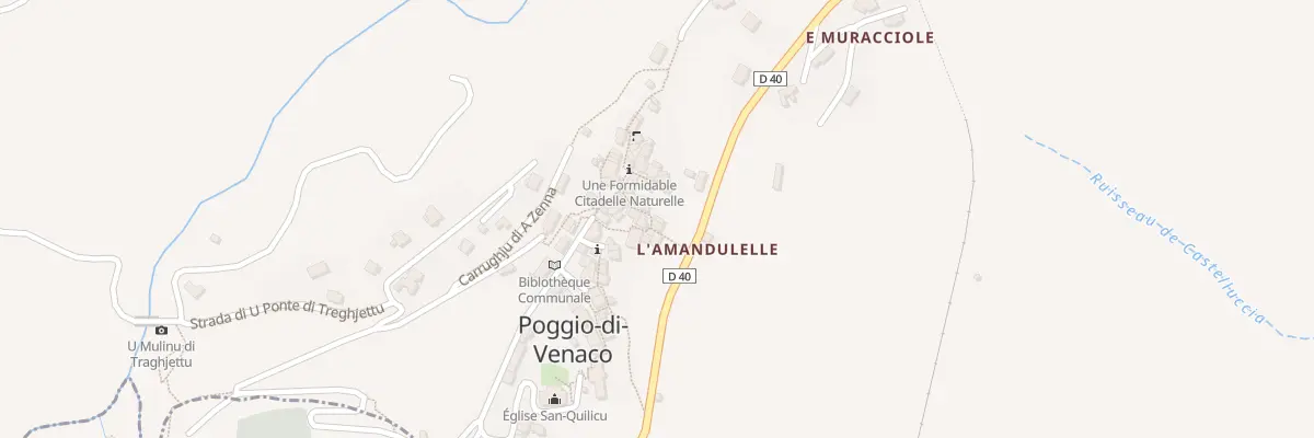 Plan du 5062 Poggio à Poggio-di-Venaco