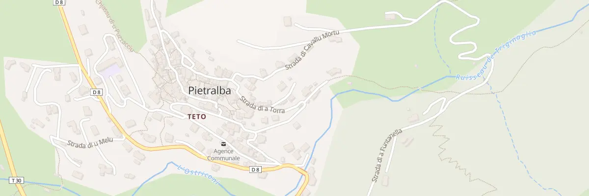 Plan du 5187 Caldane à Pietralba